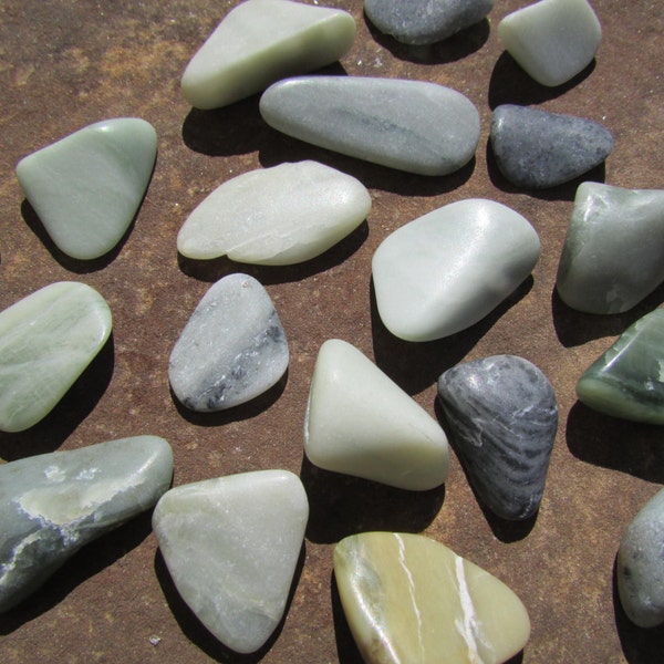 19 Infinite Stones Bulk Lot - Small Raw Tumbled Infinite from South Africa - Loose Stones Sequoia's RootsRaw Crystals & Stones