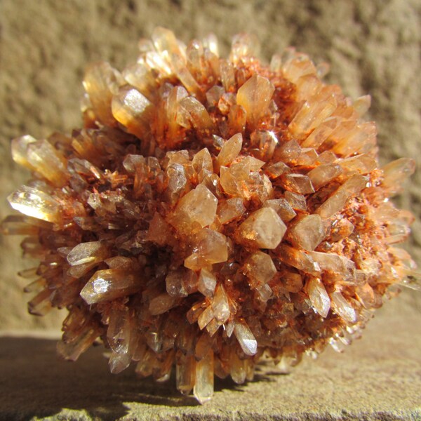 CREEDITE - Large Creedite Crystal Nodule from Mexico. Hand Size, High Grade Creedite Specime - Sequoia's Roots