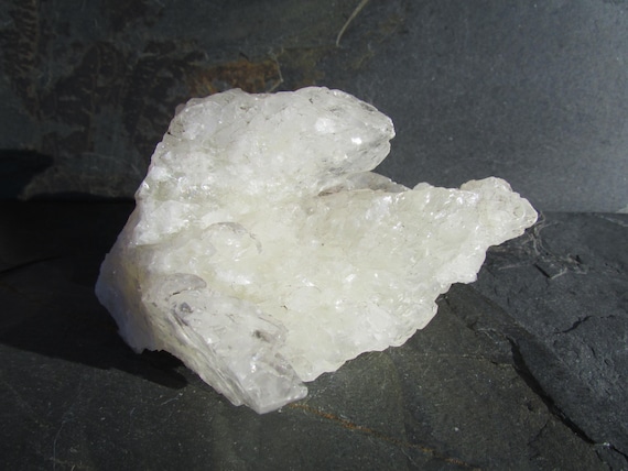 方解石結晶鍾乳石 4インチ 大型原石 モロッコ産 - 方解石結晶