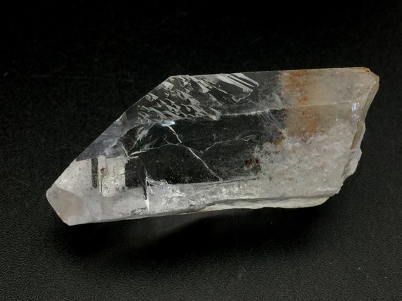 原石 2.5 インチ、鉱物含有透明水晶、原石と石、岩石と鉱物