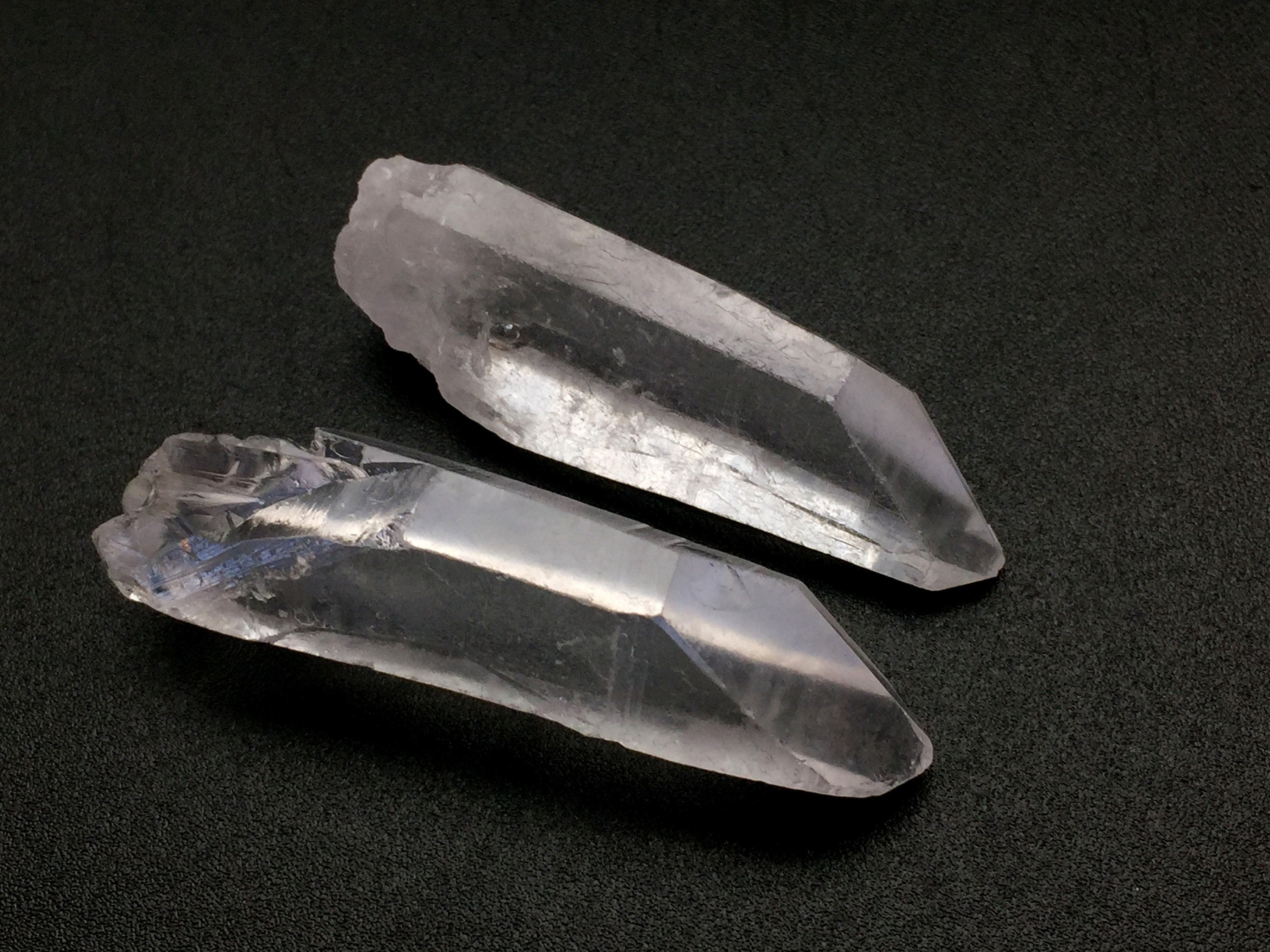 2 Quartz Crystals Bulk Lot Clear Quartz Crystals Crystal Etsy