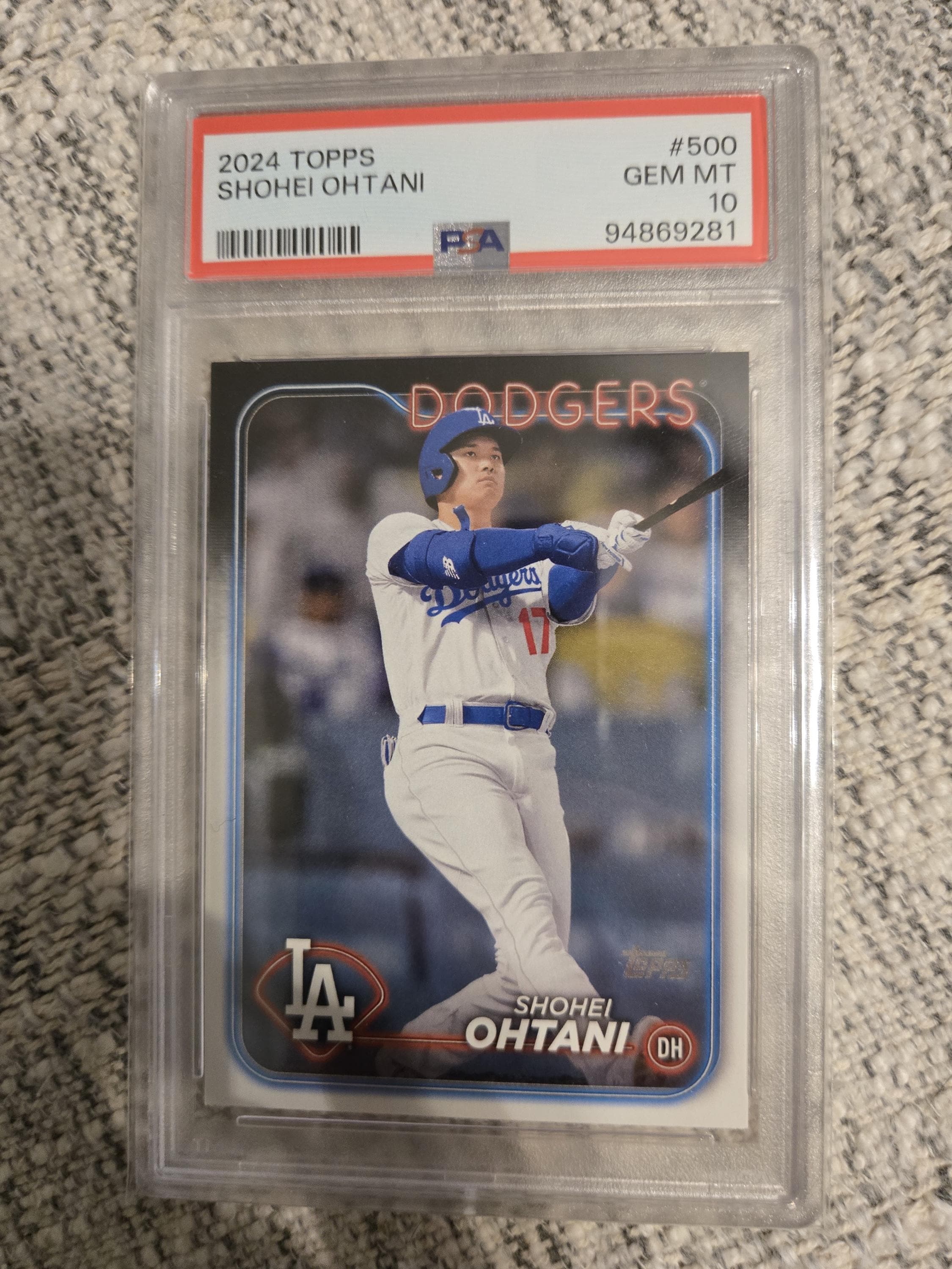 大谷翔平 2024 TOPPS BIG LEAGUE GEM MINT 10 大谷翔平 2024 TOPPS BIG LEAGUE GEM MINT 10 Shohei Ohtani #1
