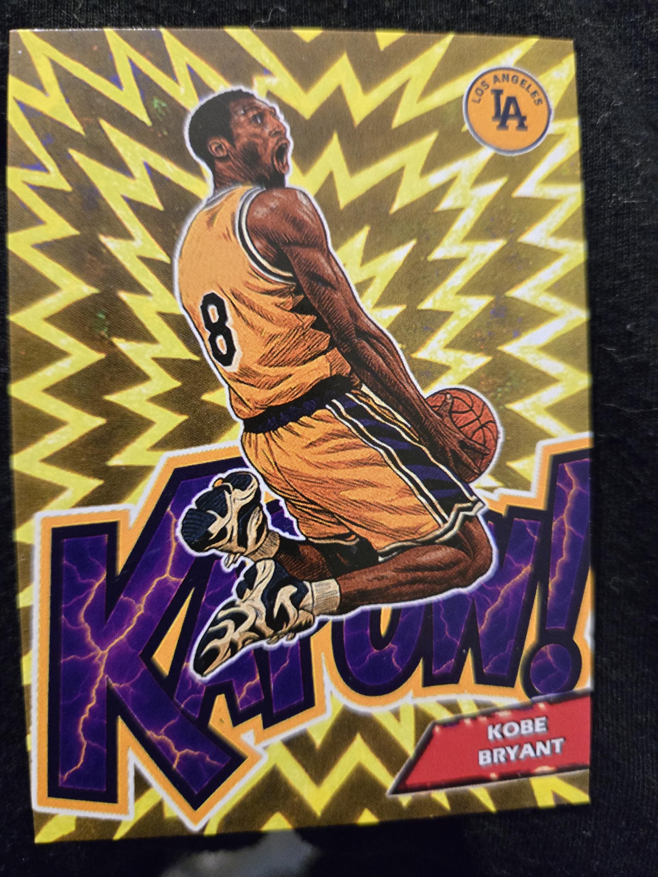 2025 Kobe Bryant Custom KAPOW KABOOM Style Basketball Card Limited