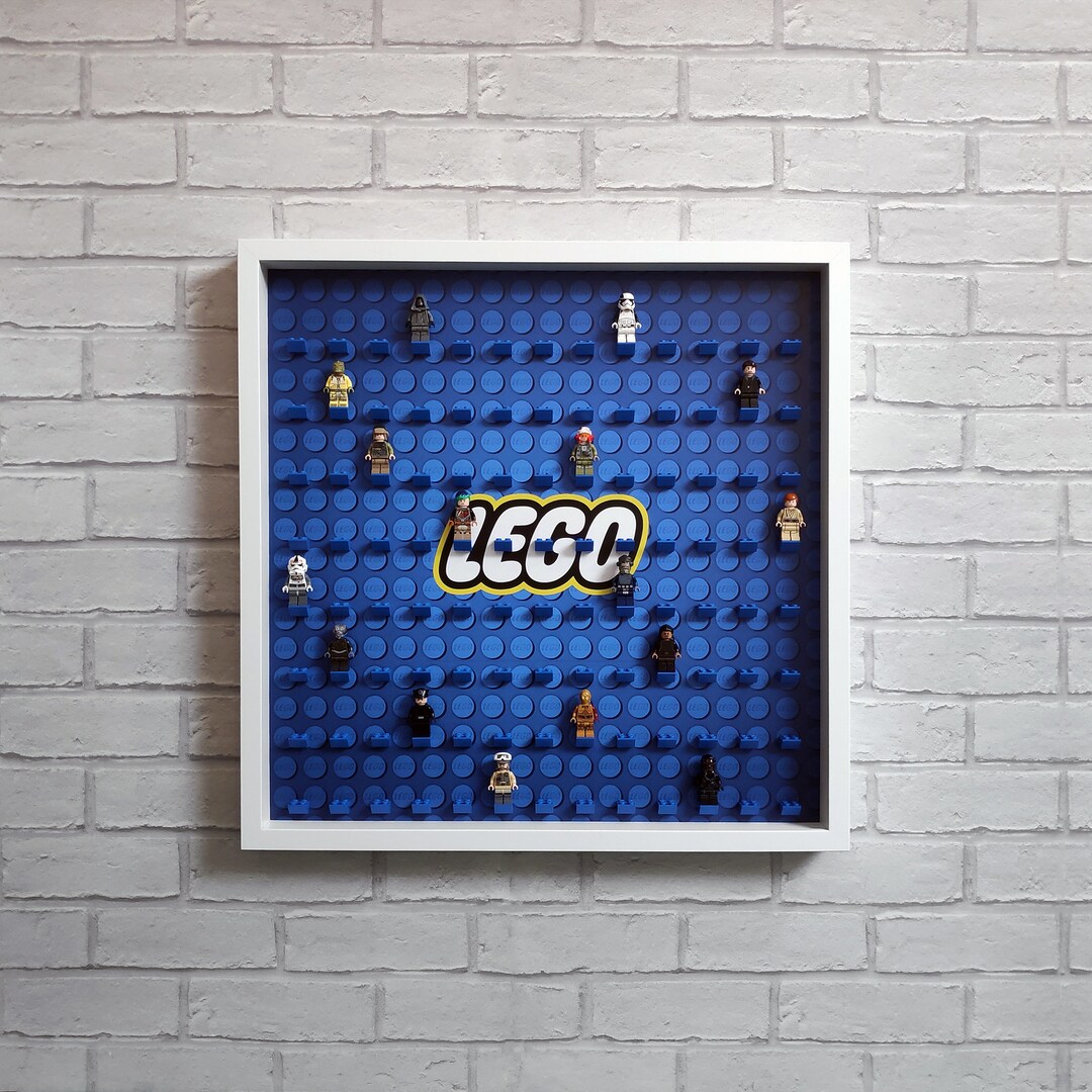 Display Frame for Lego Minifigures Large Storage Case Stand Perspex