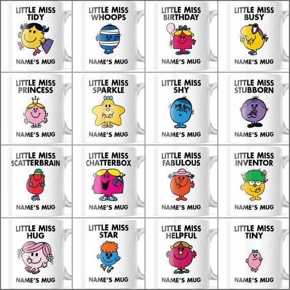 LITTLE MISS Inspired Mr Men Novelty Funny Joke Cartoon - Etsy LITTLE MISS Inspired Mr Men Novelty Funny Joke Cartoon - Etsy