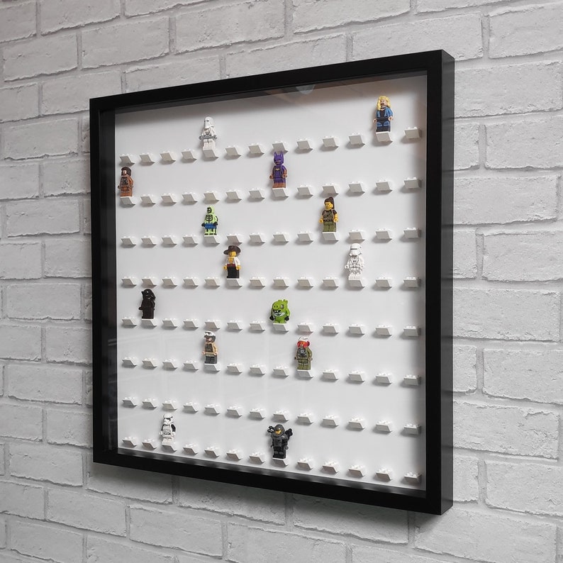 Display Frame for Lego Minifigures Large Storage Case Stand Perspex