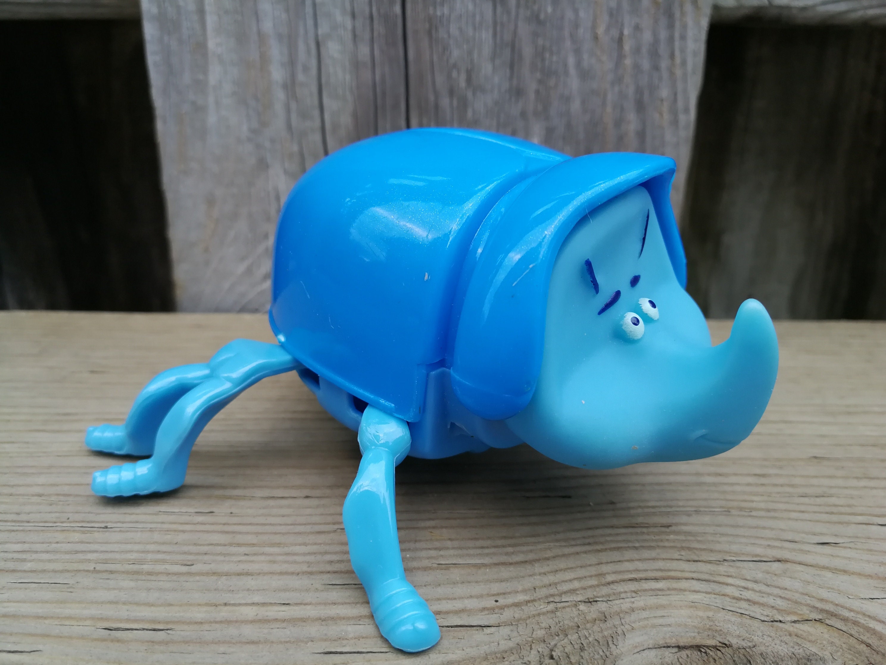 Dim Rhino Beetle from A Bug's Life Wind Up Toy Figurine Etsy