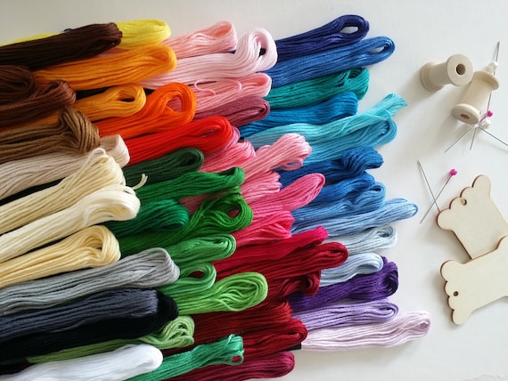 10 Skeins Pk Embroidery Floss 10 Skeins Cross Stitch Floss 