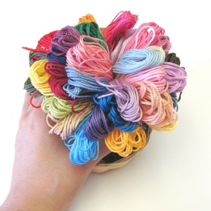 30 Skeins of DMC  - Made in France -  Original DMC -  Popular Collection - 30 skeins
