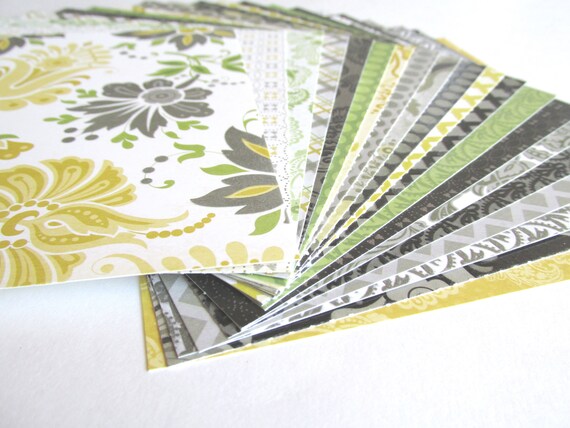 Cardstock Collection - Lemon Pepper 23 Pieces