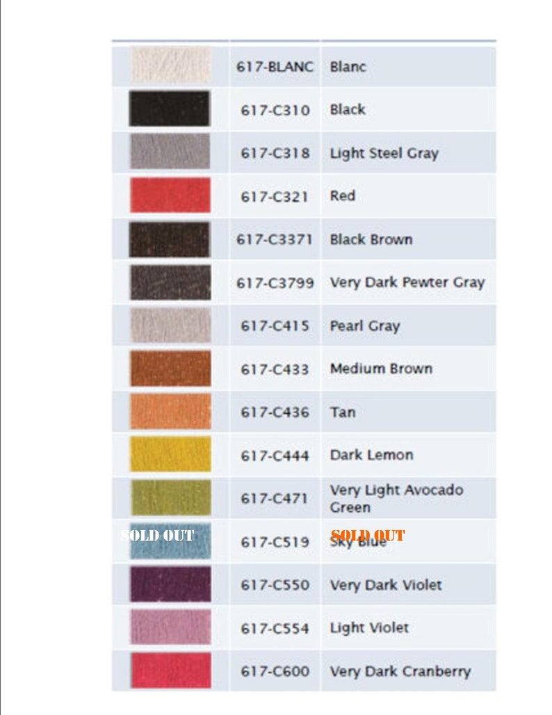 Puede incluir: Carta de colores con muestras de tela en varios colores, incluyendo blanco, negro, rojo, marr&oacute;n, gris, marr&oacute;n, amarillo, verde, azul, morado y rosa. Cada muestra est&aacute; etiquetada con un nombre de color y un c&oacute;digo correspondiente.