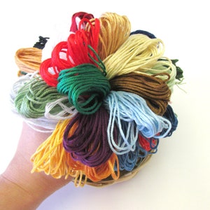 36 Skeins of DMC  - Made in France -  Original DMC -  Home Decor Collection - 36 skeins