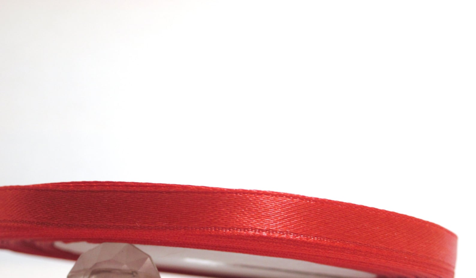 Red - 6 Mm -10mm Single Faced Satin Ribbon - Color Red - Red Ribbon ...