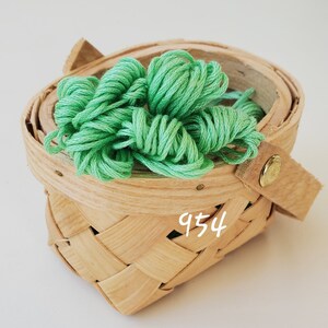 Set of 6 skeins - Cross Stitch Floss - Embroidery Floss