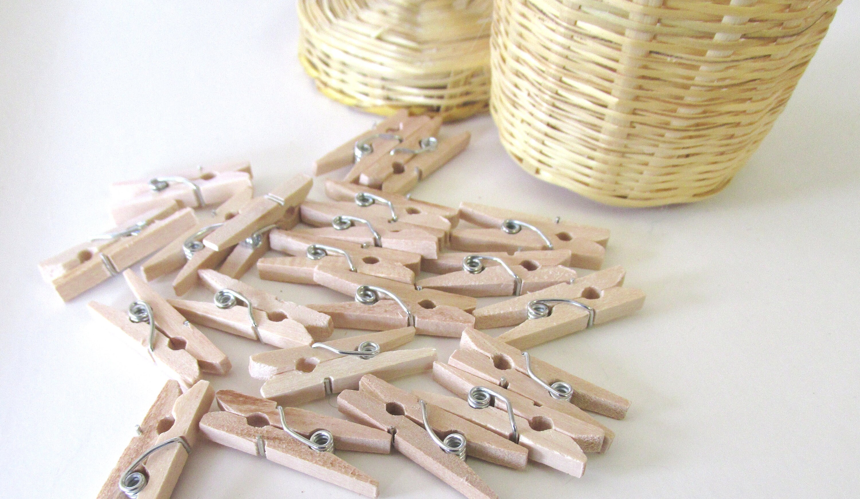 Mini Clothing Pins Mini Pins Clothing Pins Wooden Pins Etsy
