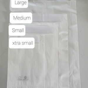 Sacchetti di carta riciclabili - Trasparenti - Frosty - Sacchetti di carta - Sacchetti autosigillanti - Sacchetti ecologici