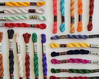 DMC Pearl Cotton Embroidery Thread - Size 5, 27 Yards - Pick Your Color