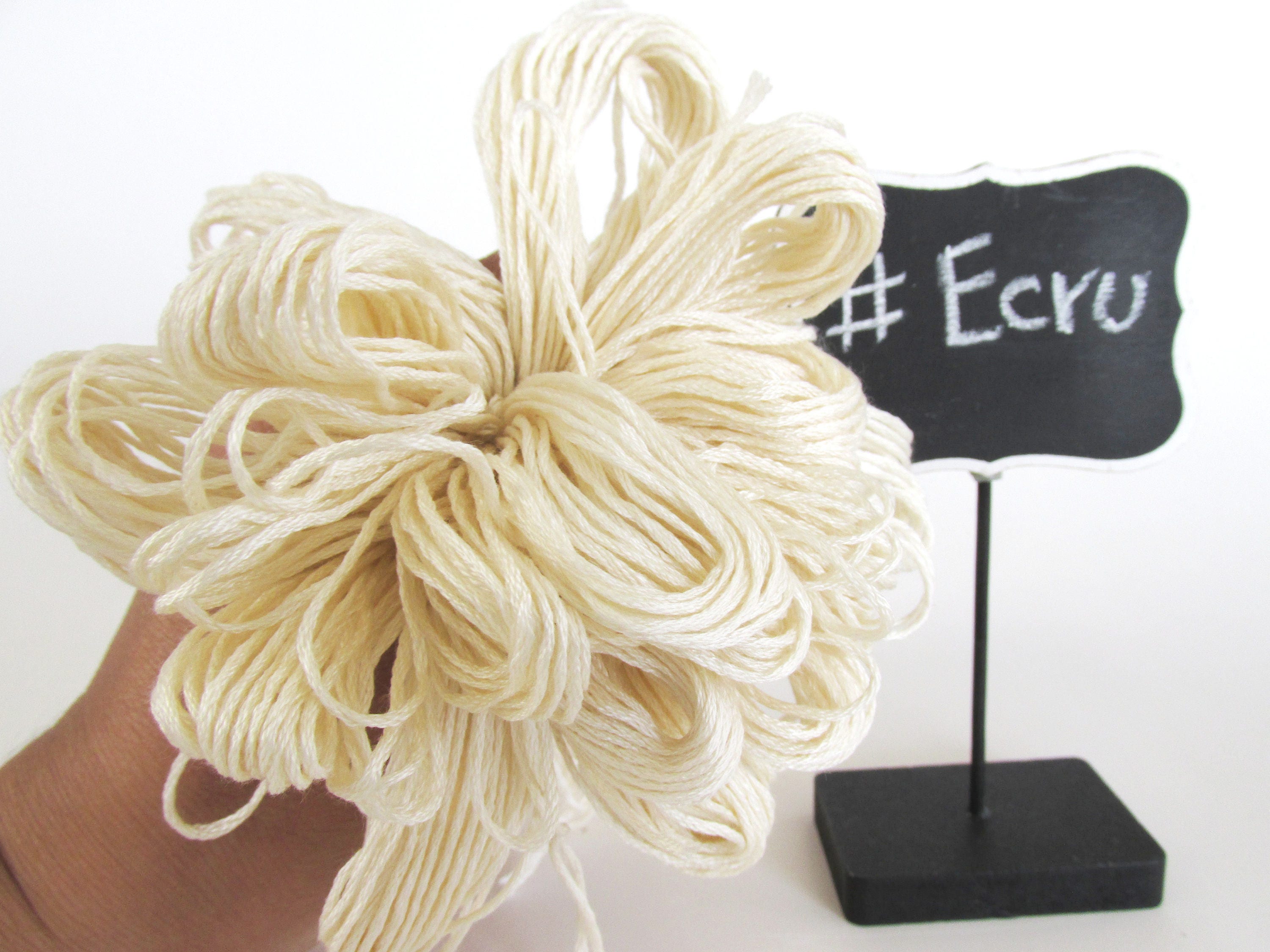 Set of 8 skeins Cross Stitch Floss Embroidery Floss Etsy