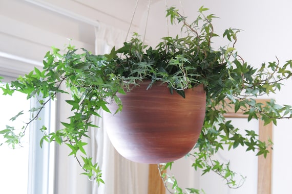 Hanging Planter Modern Planter Indoor Multiple Sizes Etsy