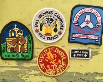 VINTAGE 1980 HONOR UNIT SCOUT PATCH
