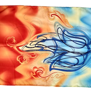 Spirit and Fire Worship Flag