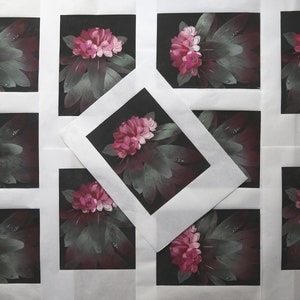 Rhododendron. Reduction Print. image 10