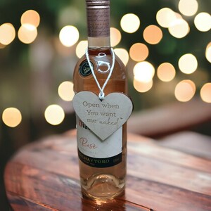 Ouvre quand tu me veux nue, cadeau pour lui, cadeaux pour petit ami, cadeaux pour hommes, cadeau pour mari, cadeaux rigolos pour lui, cadeaux pour la Saint-Valentin