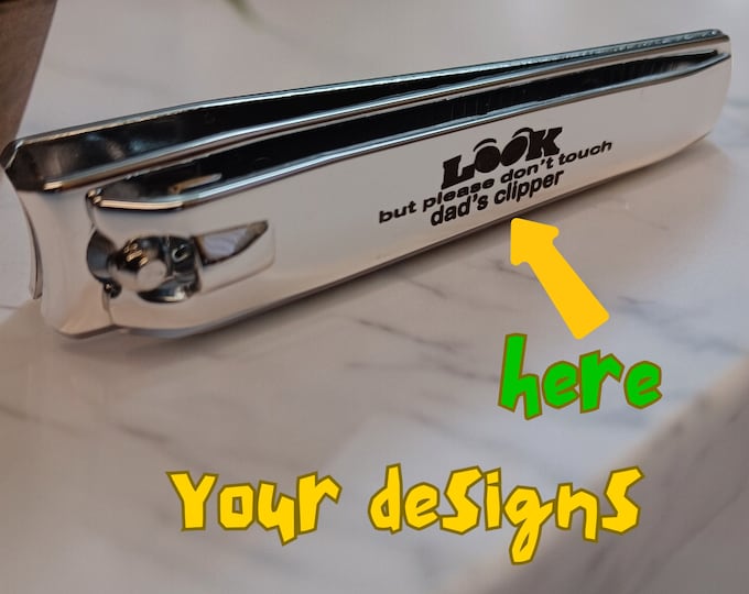 Personalized Nail Clipper Custom Engraved Nails Salon Cutter Birthday Gifts for Him Her  Women Girlfriend Mom Dad Gift