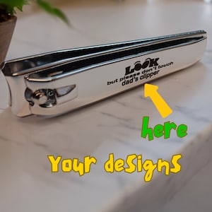 Cortaúñas personalizado, cortador de uñas personalizado, cortador de uñas grabado, regalos de cumpleaños para él, ella, mujer, novia, mamá, papá, regalo