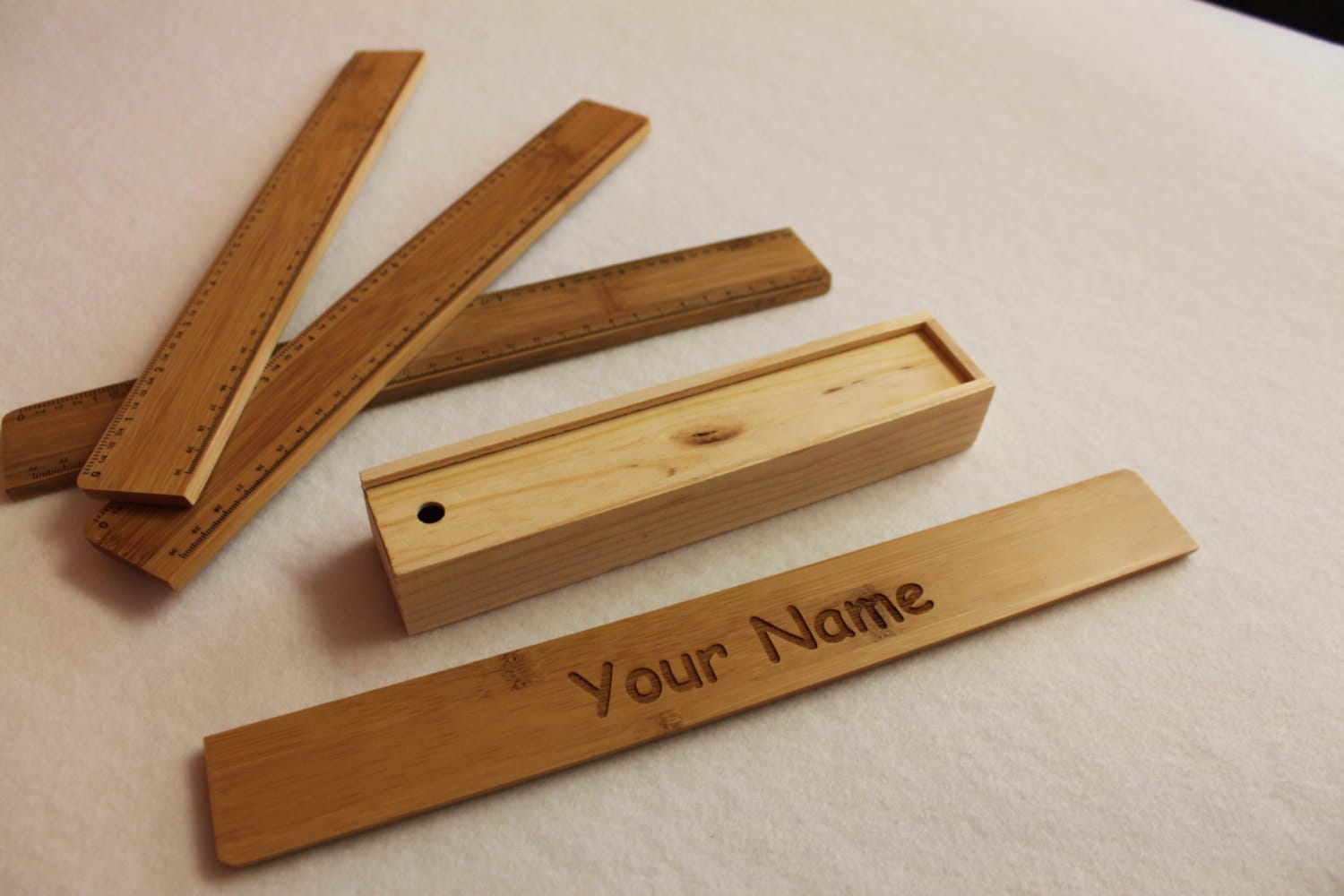 Personalized Wooden Ruler – Fabi Design Studio