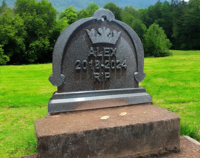 Personalized Pet Memorial Headstone Stone Custom Grave Marker Loss Animals Gift  Pets  Funeral Guinea Pig Rabbit bird fish lizard Dog Cat