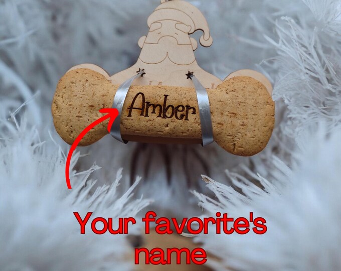 Personalized Engraved Dog Treat Wooden Dog Bone Christmas Present, Gifts for Dogs, Gifts for Pets
