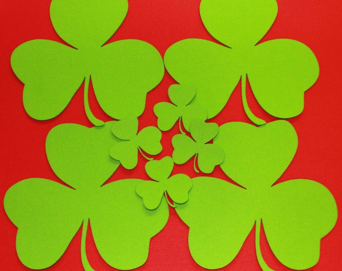 Irish Shamrock St Patricks Day Theme Party Coasters
