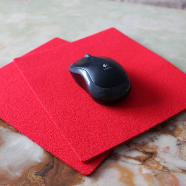 Mouse Mat Pad Eco Friendly Color Felt 4 mm NICE New Fabric Felt Third FREE