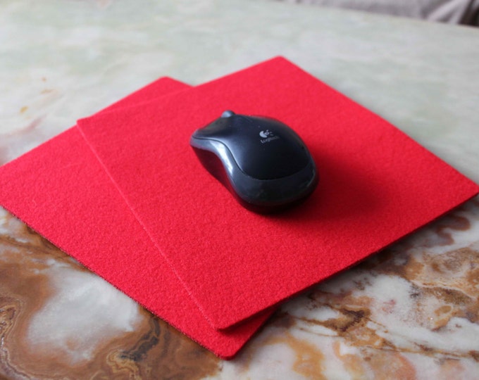 Mouse Mat Pad Eco Friendly Color Felt 4 mm NICE New Fabric Felt Third FREE