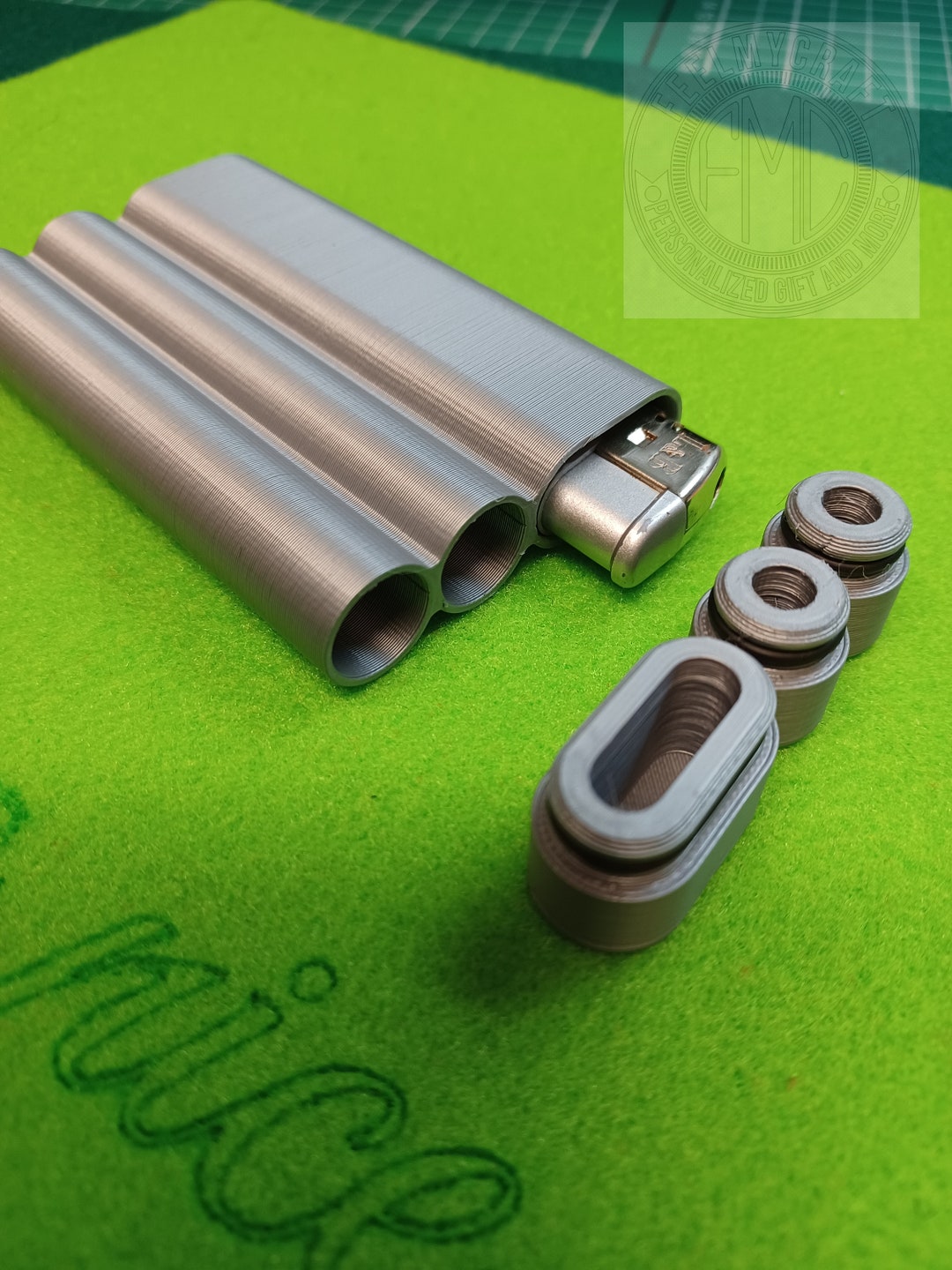 Joint Smoking Cigarette Lighter Case Holder Waterproof Dry Etsy