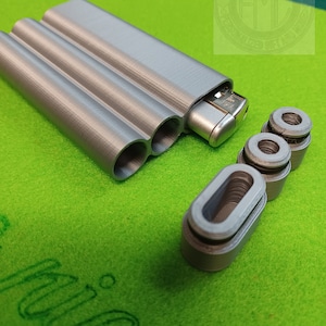 Joint Smoking Cigarette Lighter Case Holder Waterproof Dry Storage Resistant Smell Proof Double Tube