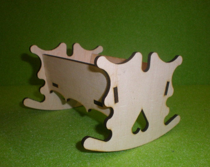 Christmas Cradle DOLLS, xmas, wood craft  home decoration Christmas lover