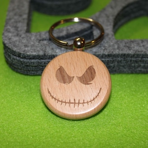 Custom   Keychain Personalised Car Logo Symbol  Keyrings Gift Wood laser engrave
