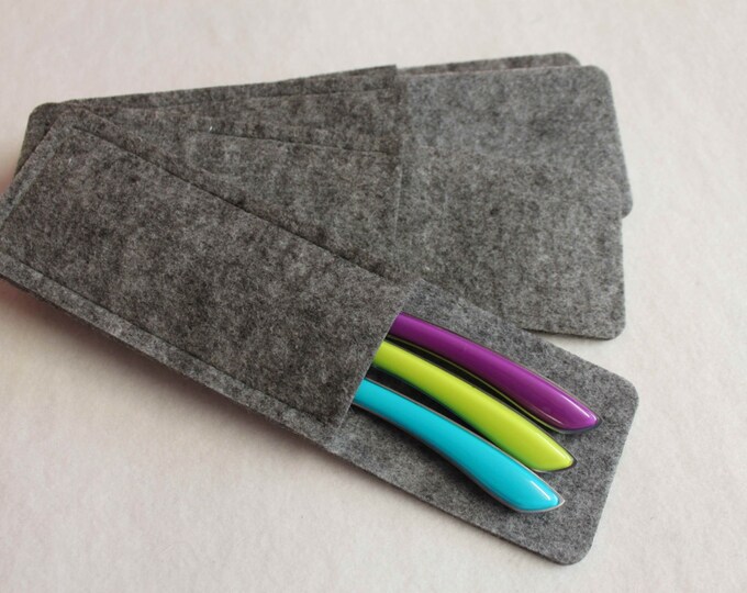 Felt Cutlery Sleeve  Set of 4