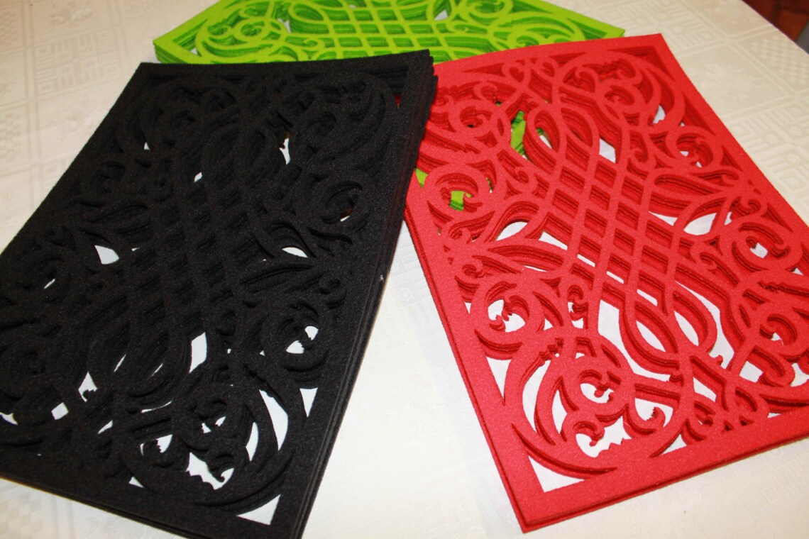 Set of 4 Table Mats Etsy Ireland