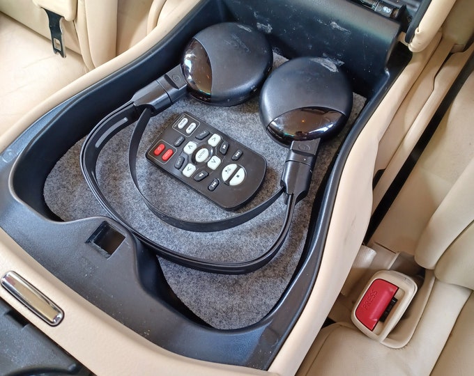 ComfortPad - Felt Mat for Rear Seat Armrest Lexus RX450 2009-2014 plus front mug holder