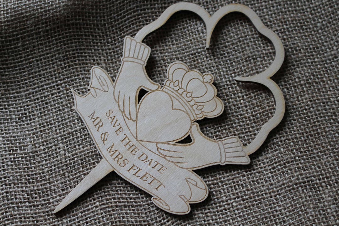 Traditional Celtic Claddagh Topper - 4