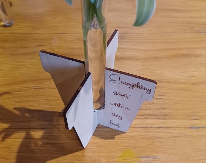 Personalized Plant Propagation Station Gift For Plant Lover Mom Mum Gift for Teacher Plant Accessories Flower Pot Custom Text
