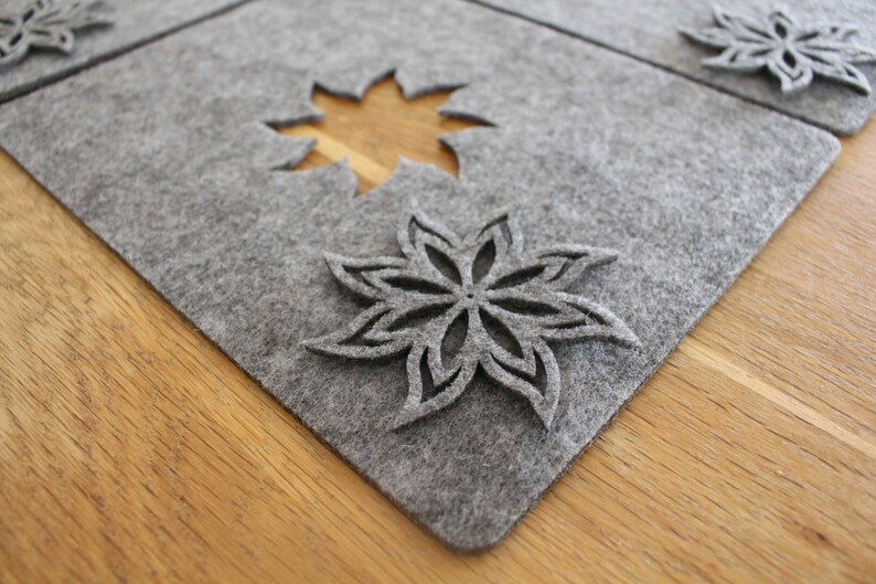 50 Shape of Grey New GREY Placemats and Coaster Fire Aster Etsy Ireland
