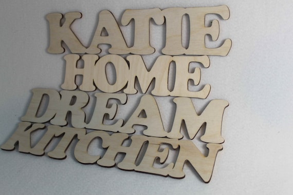 Fillable Letters - Katie's Handmade Crafts