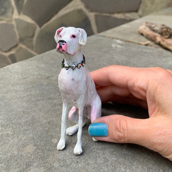 Paper Mache Dog Etsy