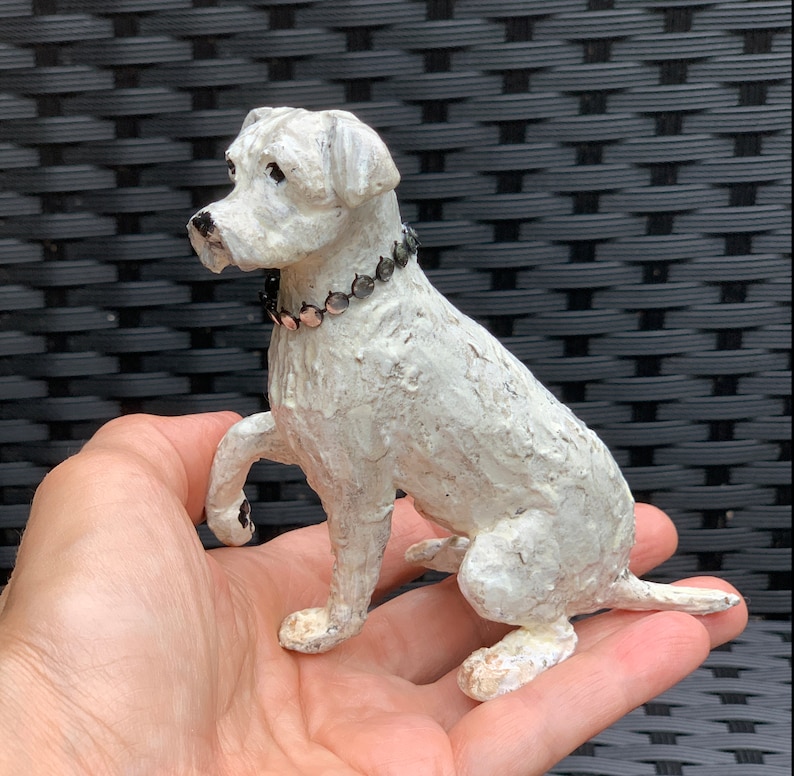 papier mache custom dog sculpture image 5