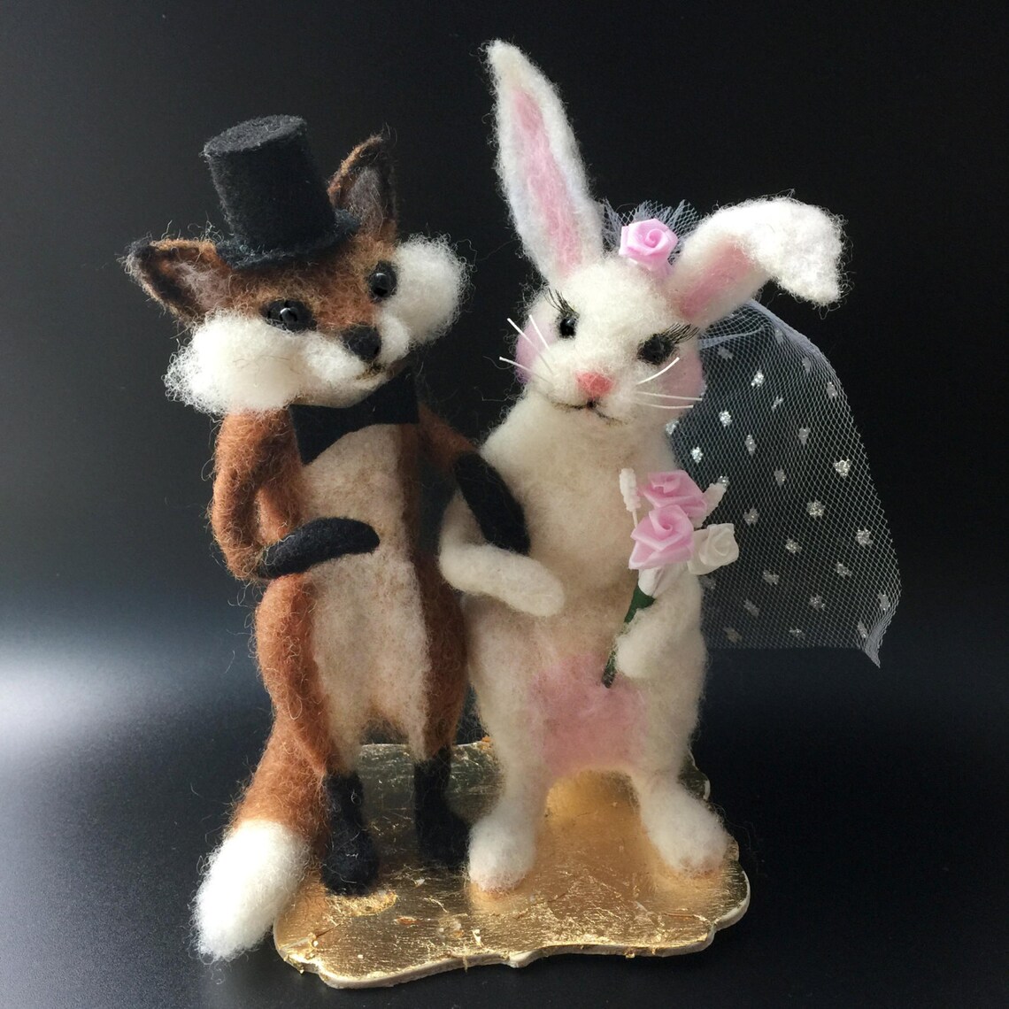 Animal Wedding Cake Topper Etsy