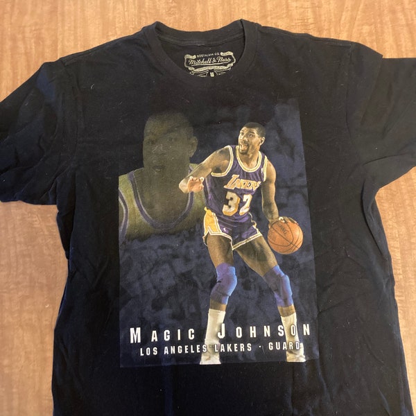 Vintage Magic Johnson T-shirt, Mitchell & Ness